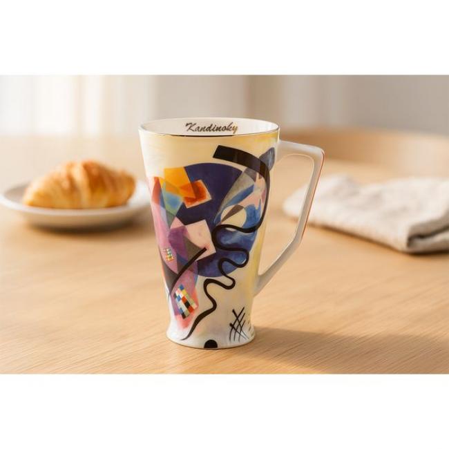 MUG TGM 500 ML KANDINSKY JAUNE-ROUGE-BLEU